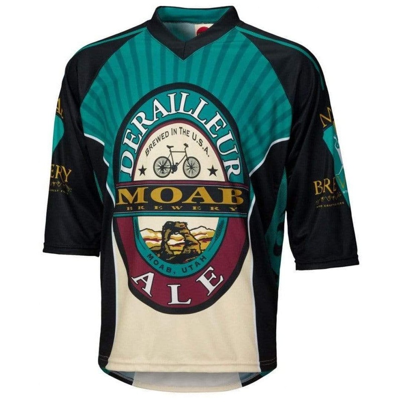 Men’s Moab Brewery Derailleur Ale Mountain Bike Jersey