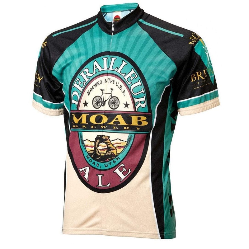 Men’s Moab Brewery Derailleur Ale Road Bike Jersey