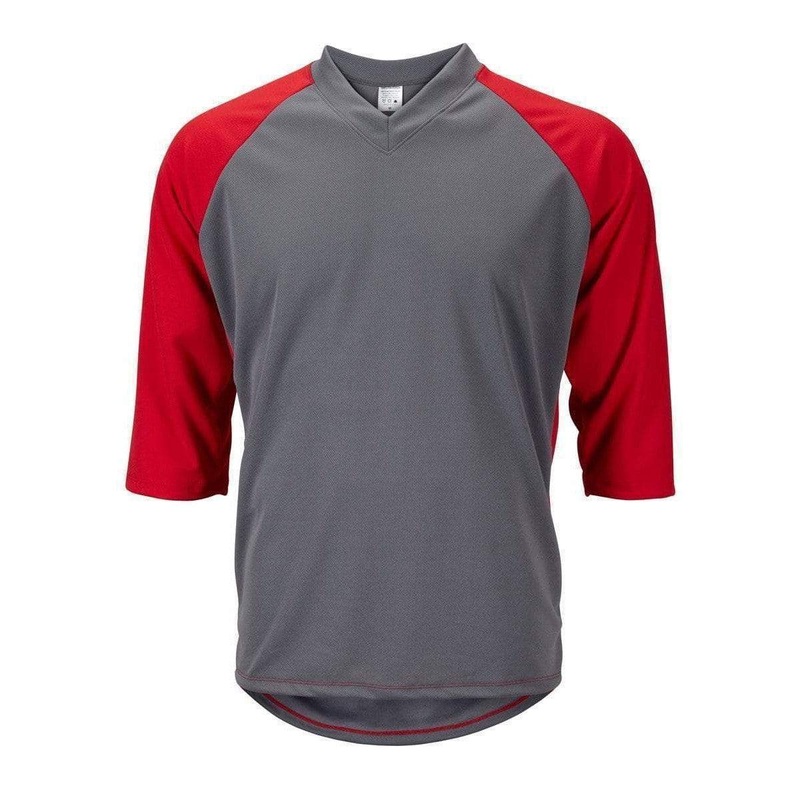 Men’s Mountain Bike Jersey – Grey/Red