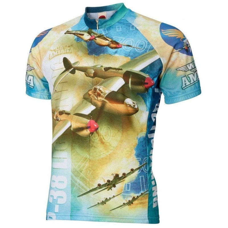 Men’s P-38 Lightning Road Bike Jersey