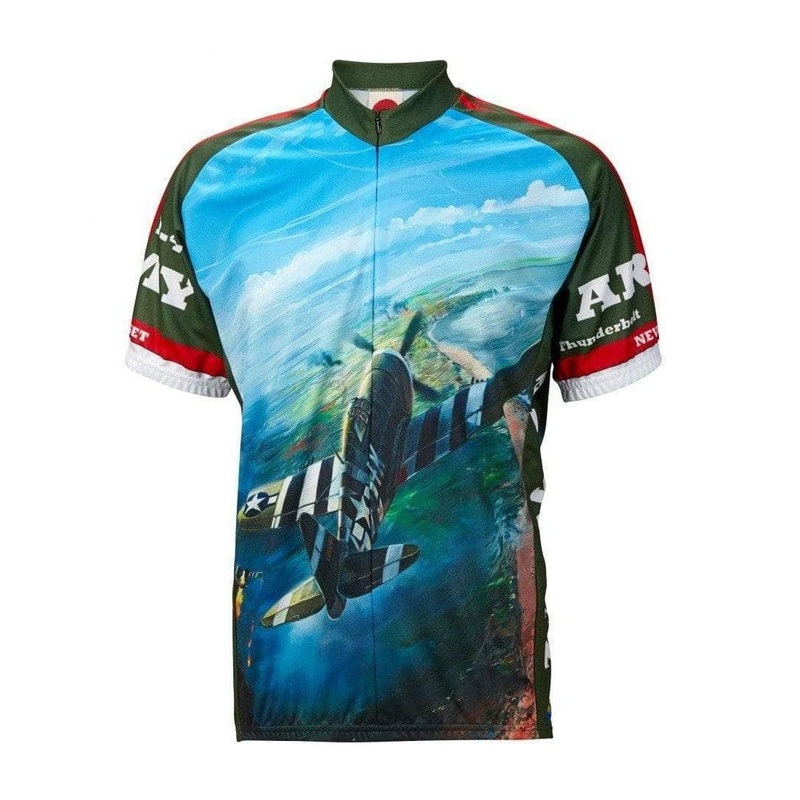 Men’s P-47 Army Air Road Bike Jersey
