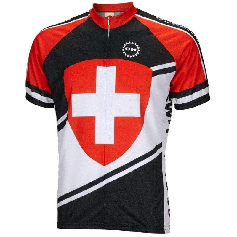 Men’s Switzerland Road Bike Jersey