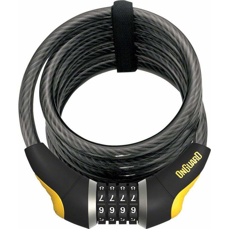 Doberman Combo Cable Bike Lock: 6′ x 12mm