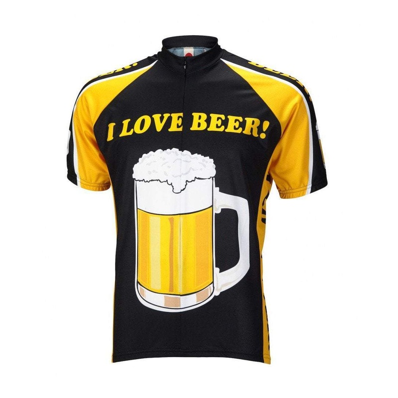 Men’s I Love Beer Road Bike Jersey