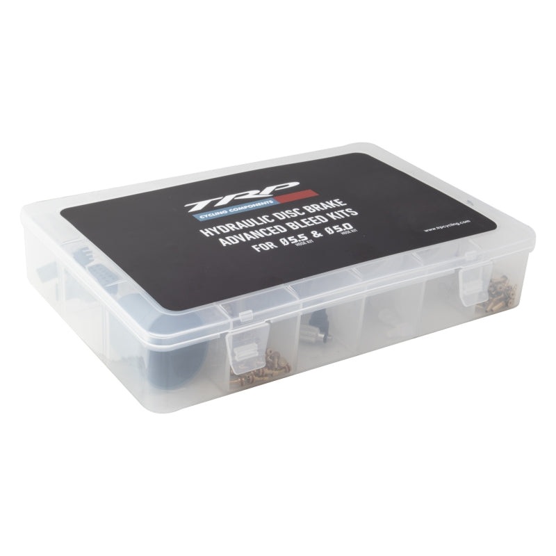TRP Advanced Hydraulic Disc Brake Bleed Service Kit – For 5.0mm 5.5mm Hoses 2 4-Piston TRP Brakes