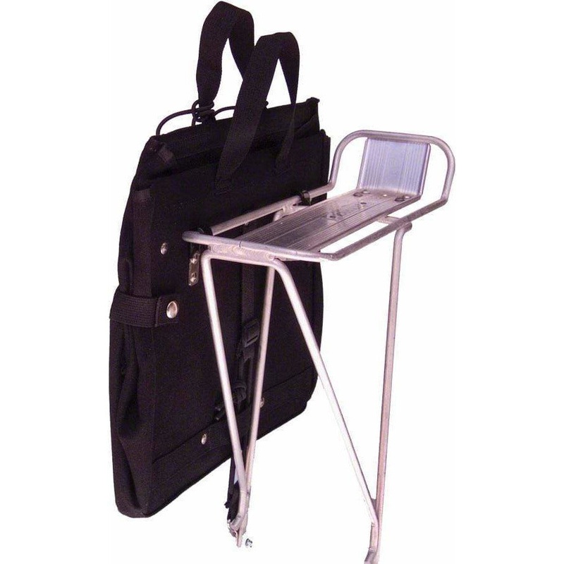 Minnehaha Canvas Grocery Pannier: Black Each