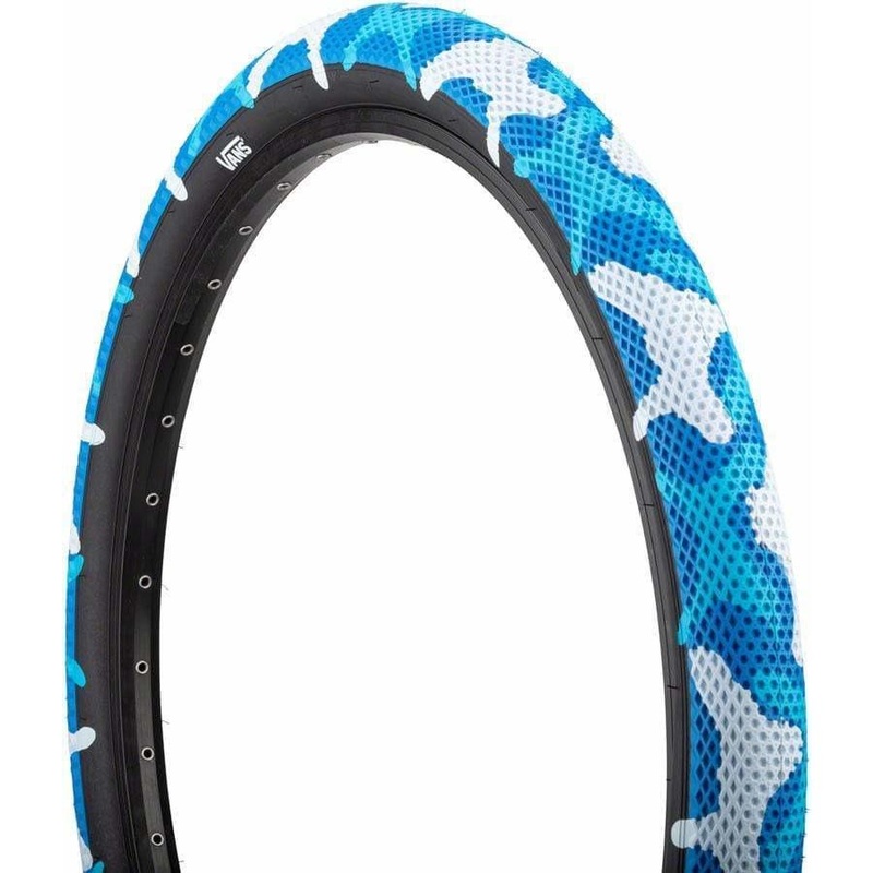 Cult X Vans Tire – 20 x 2.4, Clincher, Wire, Blue Camo/Black