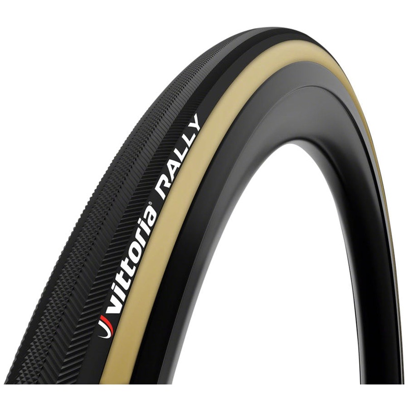 Rally Tire – 700 x 25 Tubular Folding Black/Tan