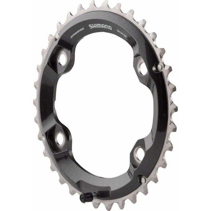 XT M8000 34t 96mm 11-Speed Outer Chainring for 34-24t Set