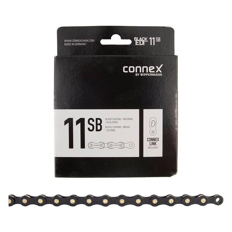 Connex 11sB 11sp Chain 11/128 Black/Gold
