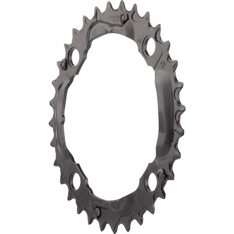 Deore M590 32t 104mm 9-Speed Middle Chainring Black