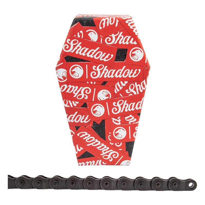 The Shadow Conspiracy Interlock V2 Chain – Single Speed 1/2 x 1/8 98 Links Half Link Chain BLK