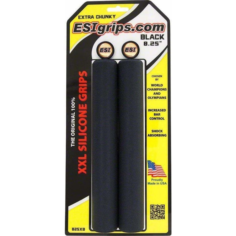 XXL Extra Chunky Bike Handlebar Grips – Black