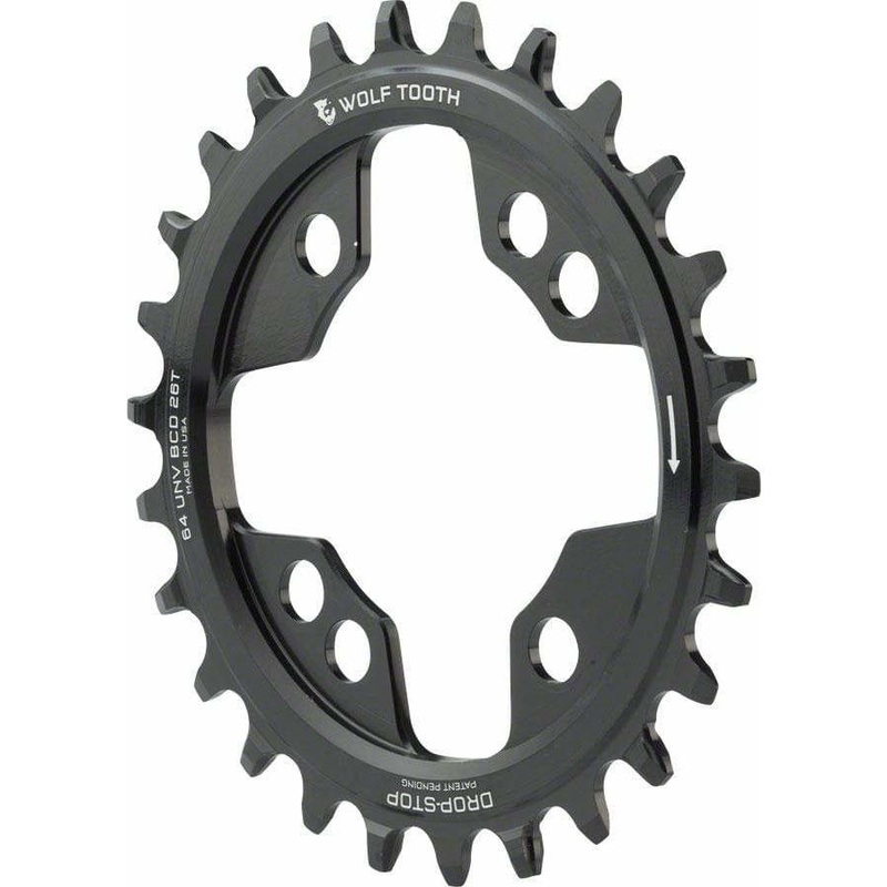 64 BCD Chainring, Universal Mount, Drop-Stop