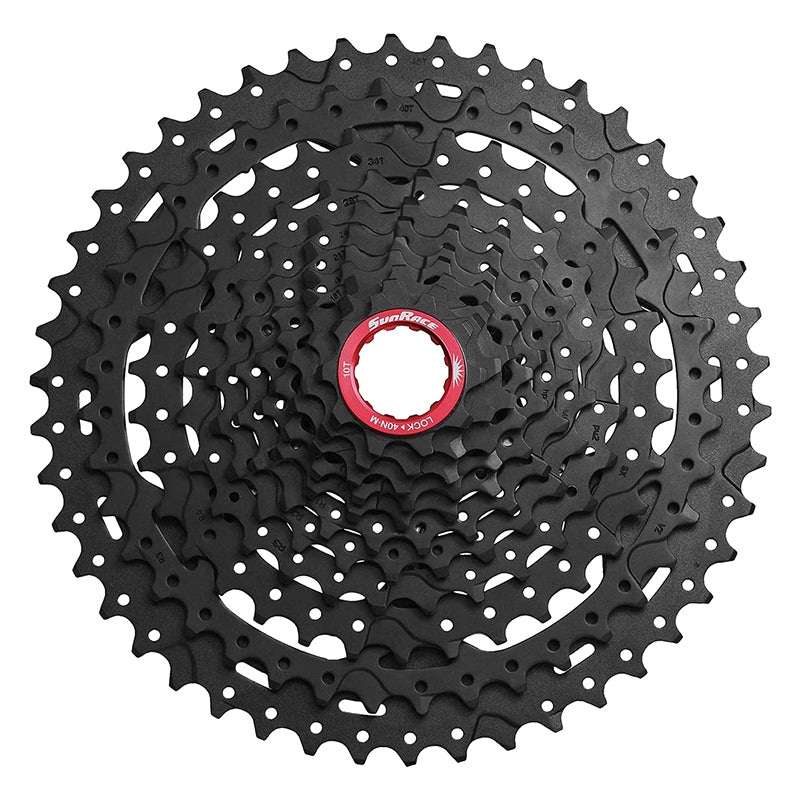SunRace MX9X Cassette – 11-Speed 10-46t Black Chrome For XD Driver Body