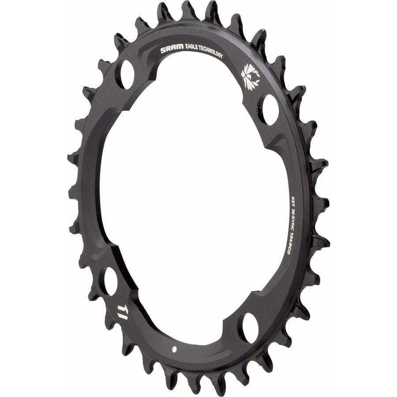 30t 94 BCD x 4-Bolt 11/12-Speed X-Sync2 Eagle Chainring Black