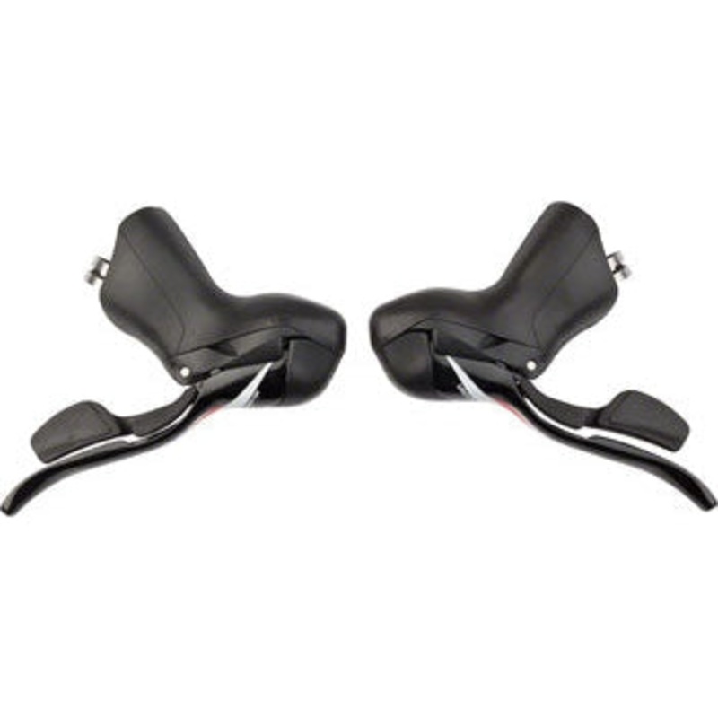 R10 Drop Bar Shift Lever Set – 2 x 10-Speed Shimano Compatible BLK