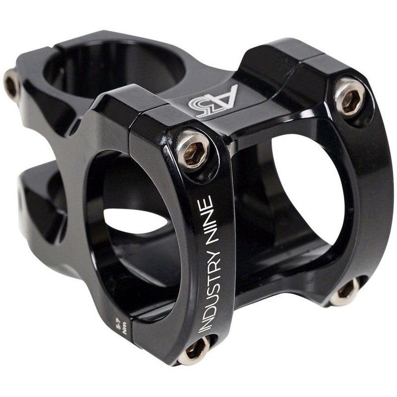 A318 Bike Stem – 31.8mm Clamp, +/-4.4, 1 1/8, Aluminum, Black