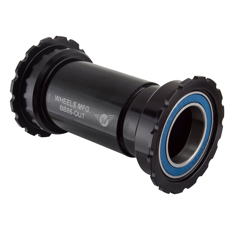 Wheels Manufacturing BB86/92 Shimano Bottom Bracket ABEC-3 Bearings BLK Cups – Threaded