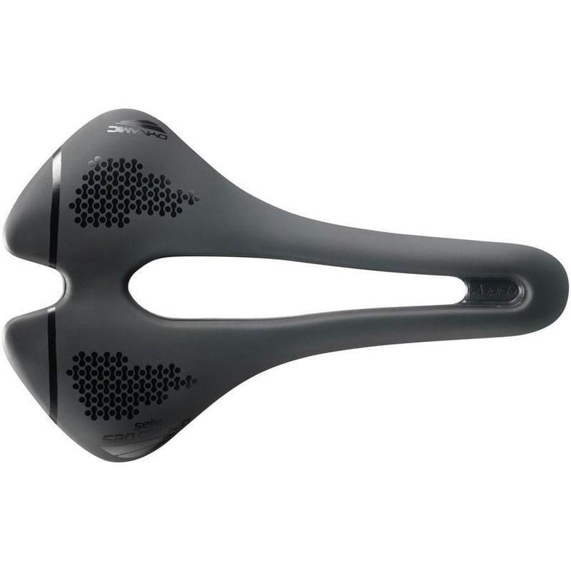 Aspide Short Open-Fit Dynamic Saddle – Manganese BLK Mens Wide