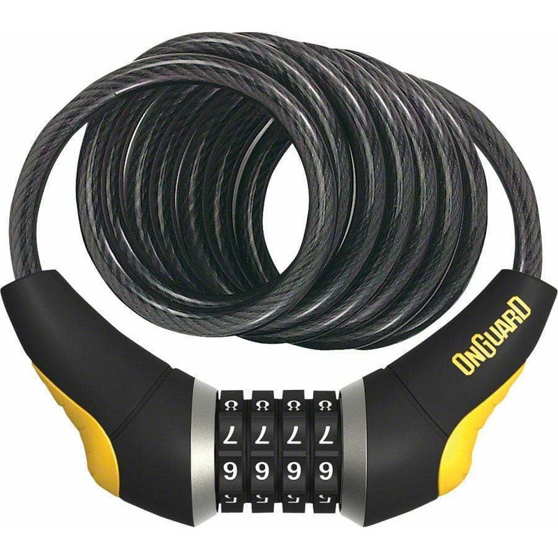 Doberman Combo Cable Bike Lock: 6′ x 10mm