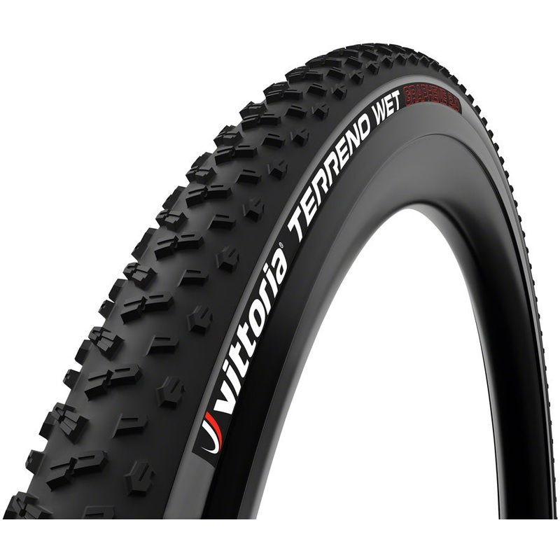 Terreno WET G2.0 Gravel Bike Tire – 700 x 38, Tubeless, Folding ,Black/Anthracite, 120tpi