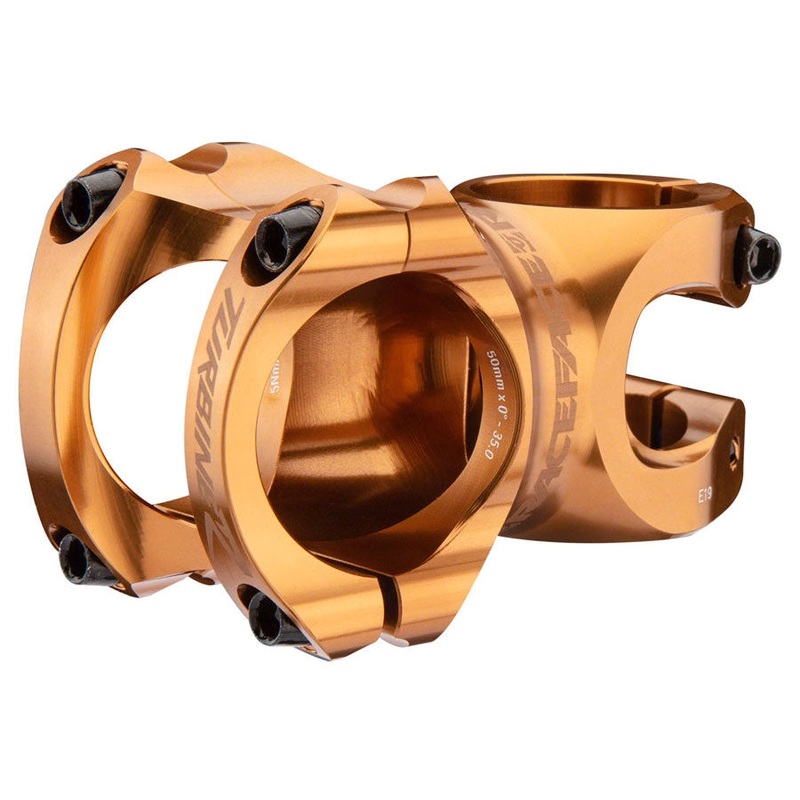 Turbine R 35 Bike Stem – 35mm Clamp, +/-0, 1 1/8, Gold