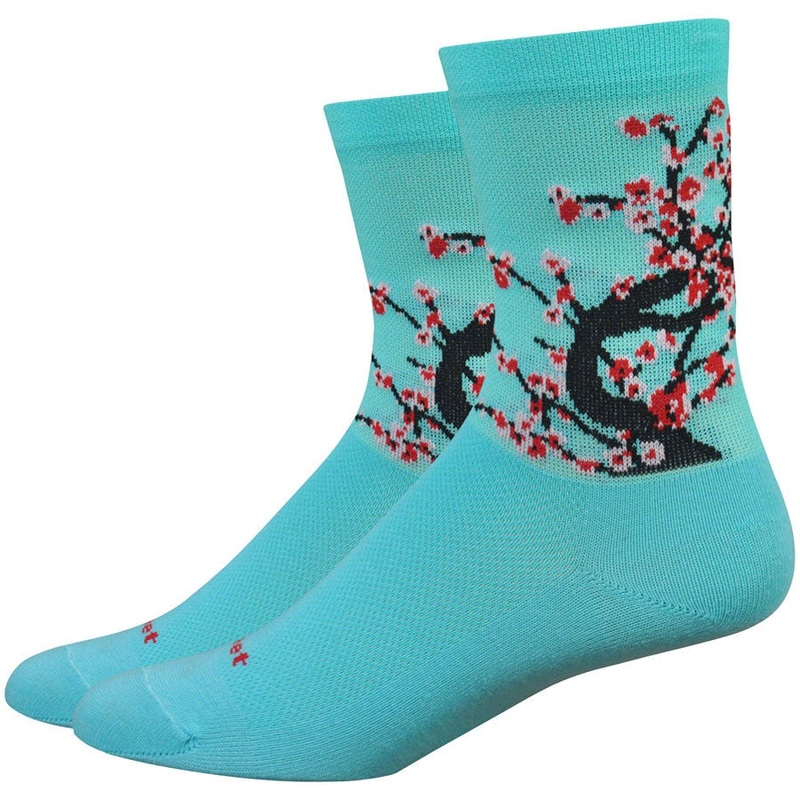 Aireator Blossom Women’s Bike Socks – Blue