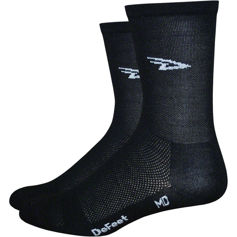 Aireator D-Logo Bike Socks – Black