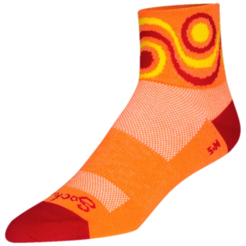 Classic Flow Bike Socks – Orange