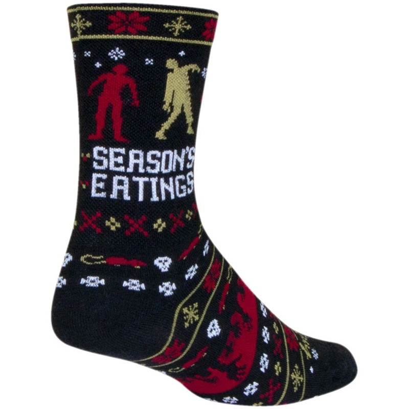Dead Ugly Wool Bike Socks – Black