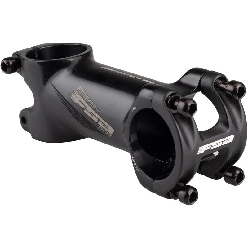 Energy SCR Stem – 31.8 Clamp, +/-6, Black/Gray
