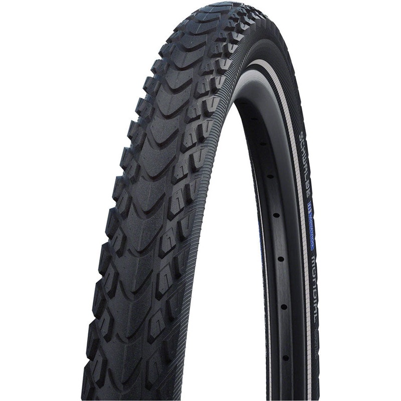 Marathon Mondial Hybrid Tire 700x35C Folding Clincher TravelStar DoubleDefense 67TPI Black