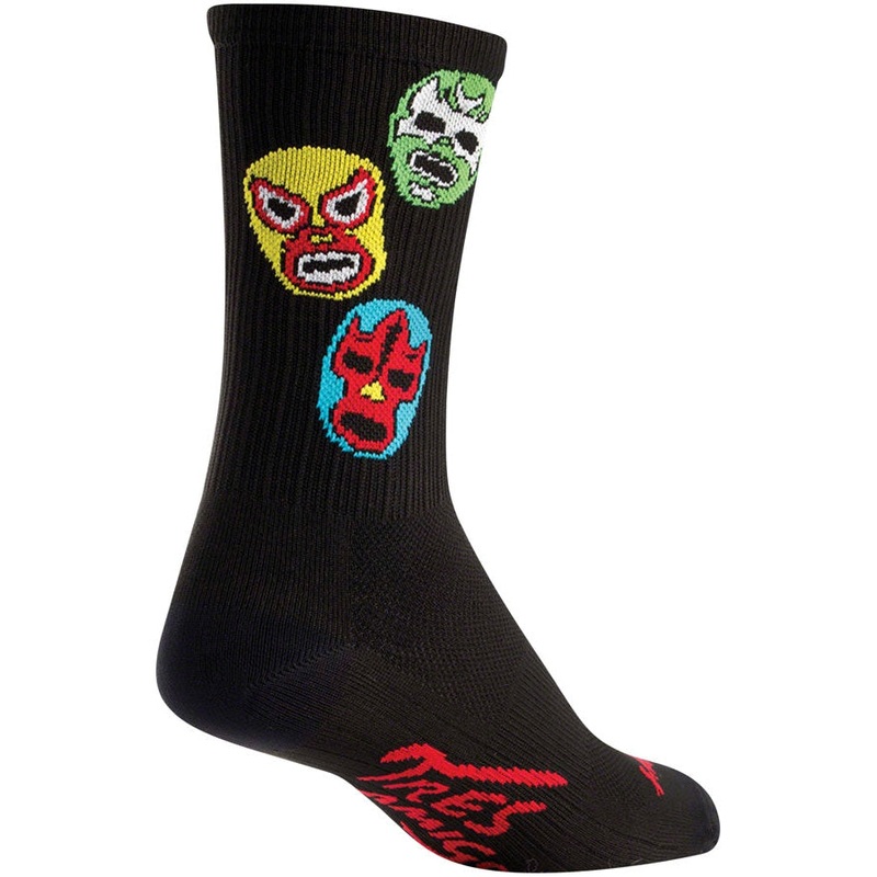 SGX Three Amigos Bike Socks – Black