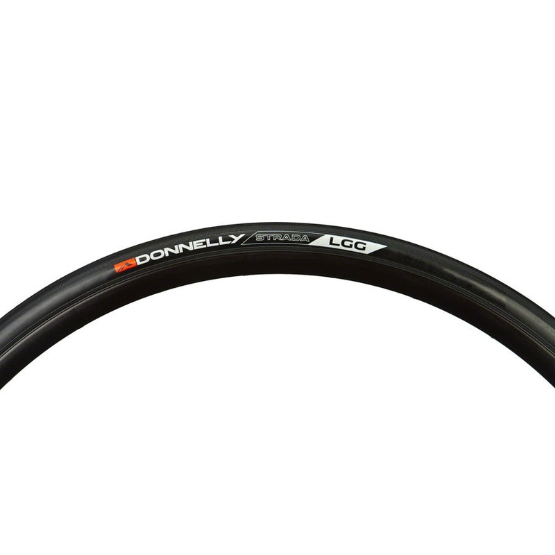 Strada LGG Road Bike Tire – 700 x 35, Tubeless, Black