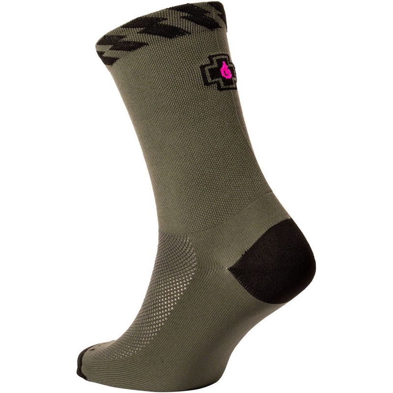 Tech Rider Men’s Mountain Bike Socks – Green