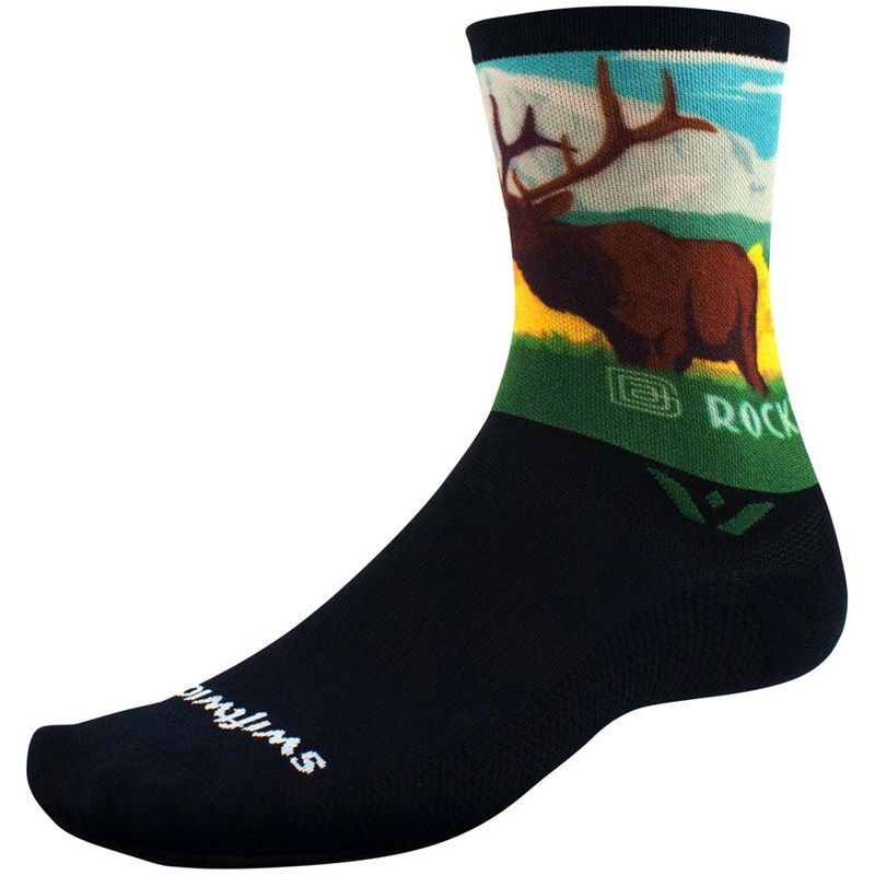 Vision Six Impression National Park Bike Socks – Rocky Mountains