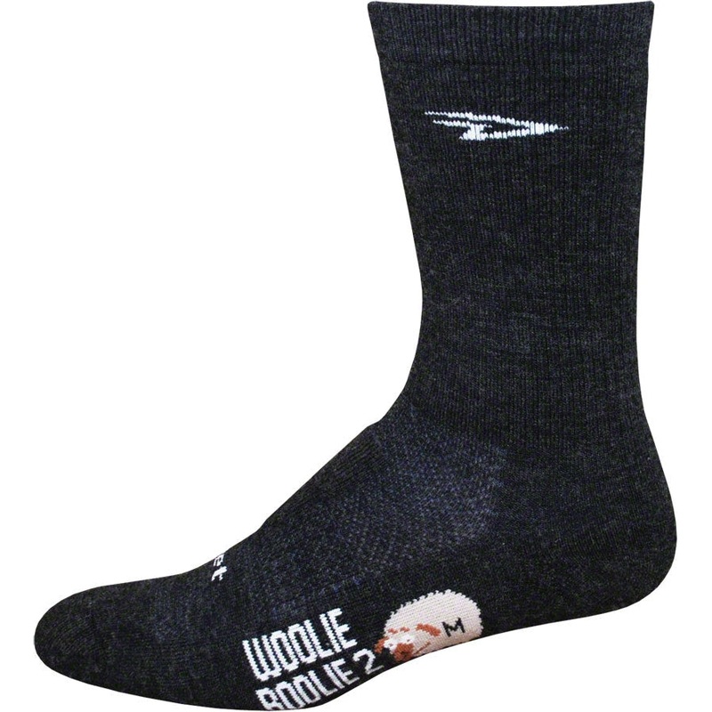 Woolie Boolie Bike Socks – Black
