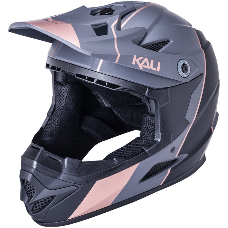Zoka Stripe Full-Face Mountain Bike Helmet – Matte Black