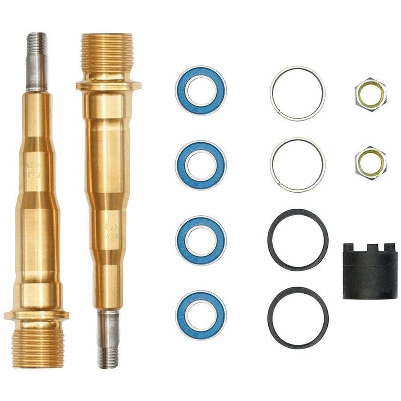 Spindle and Bearing Assembly – Titanium Right and Left X-Track