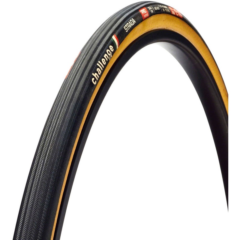 Strada Pro Gravel, Road Bike Tire – 700 x 27, Clincher, Black/Tan, Handmade