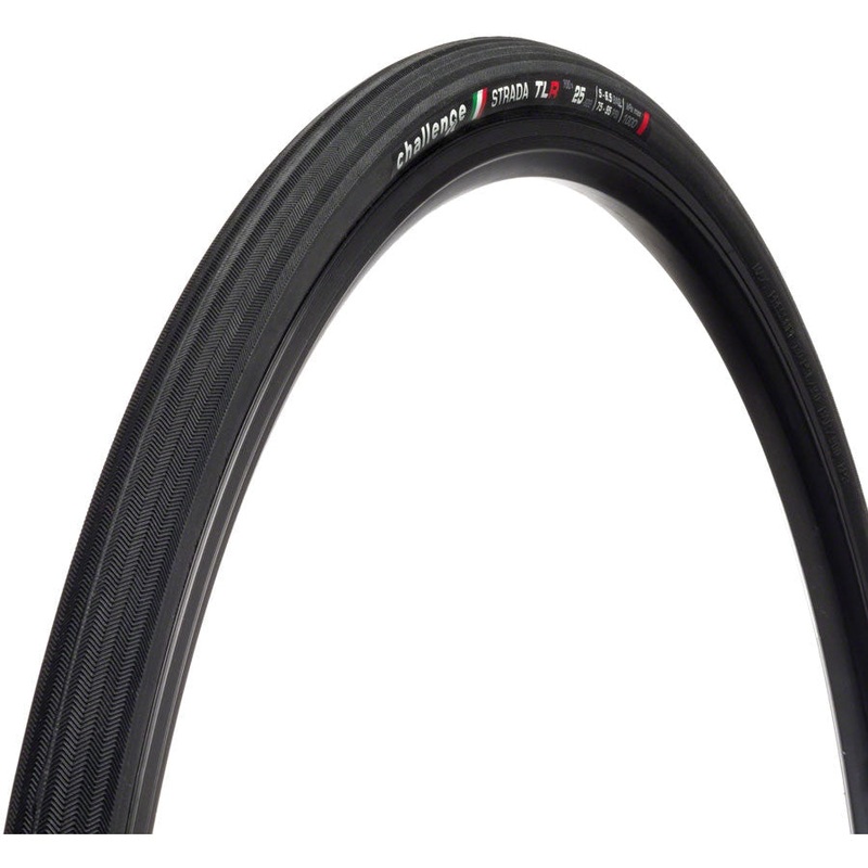 Strada Race Gravel, Road Bike Tire – 700 x 25, Tubeless, Black