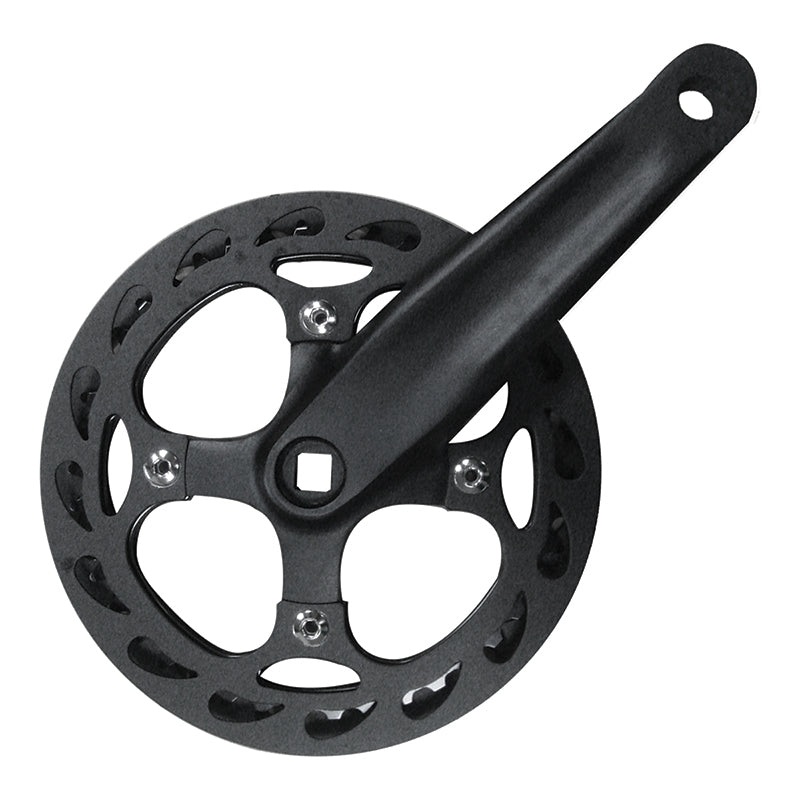 Sunlite Alloy Single Speed Dbl Guard 170×42 110 SQR JIS crankset black