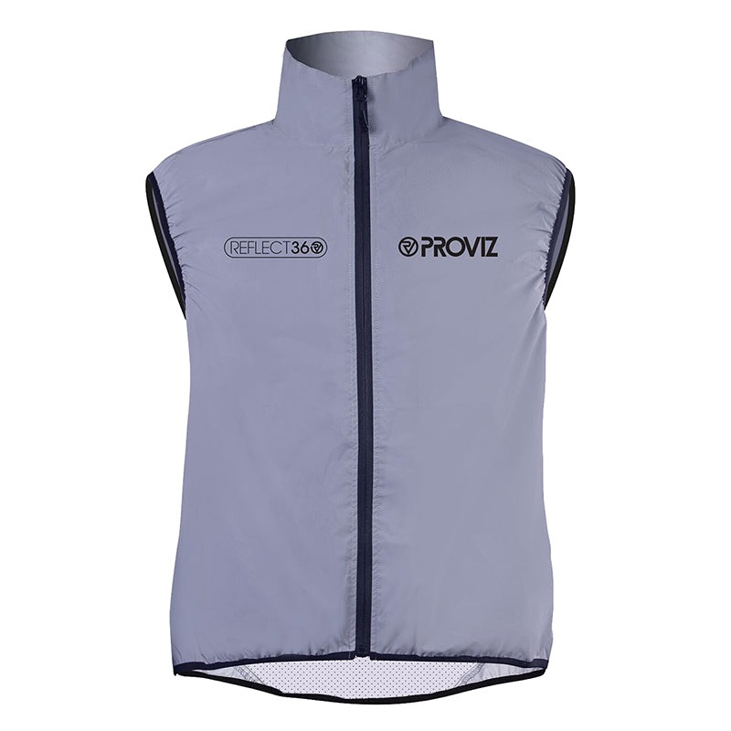 Proviz Reflect360 Cycling Gilet Vest  SM Men`s Reflective Grey Yes