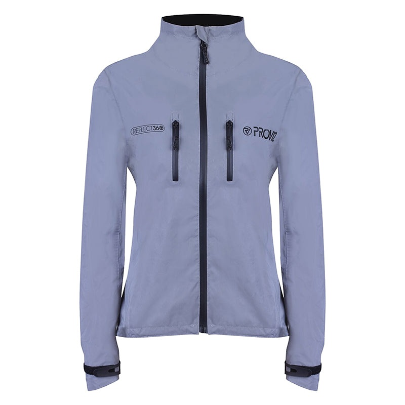 Proviz Reflect360 Cycling Jacket  UK-6/US-2 Women`s Reflective Grey Yes