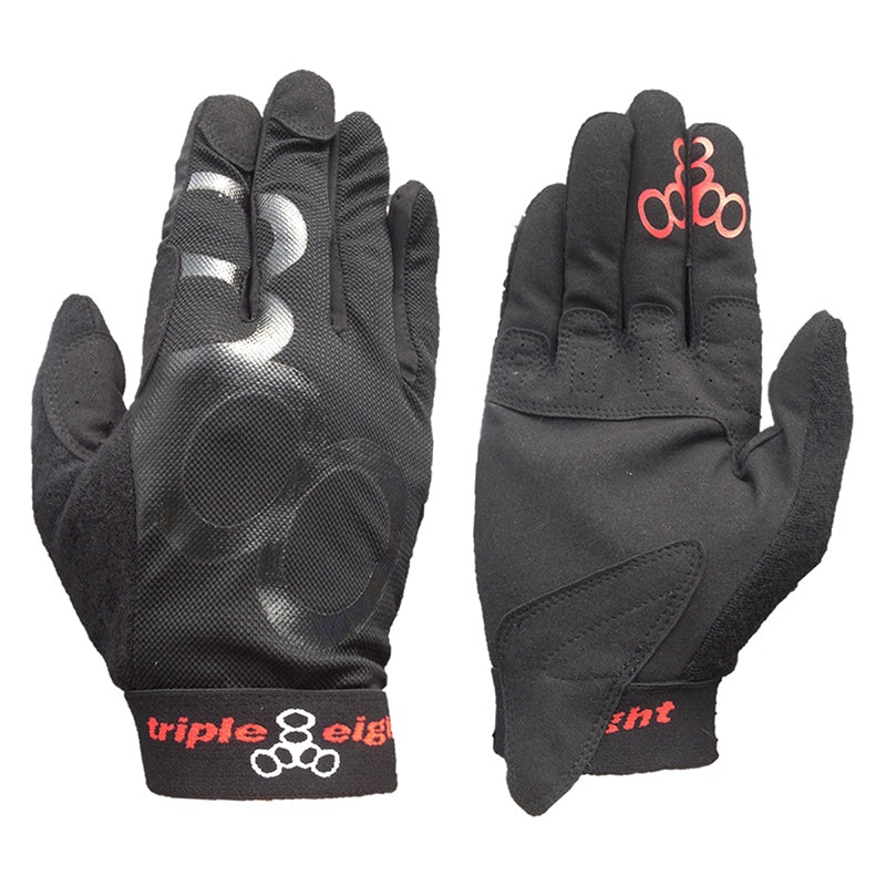 Triple eight Exoskin Gloves  MD Unisex Black