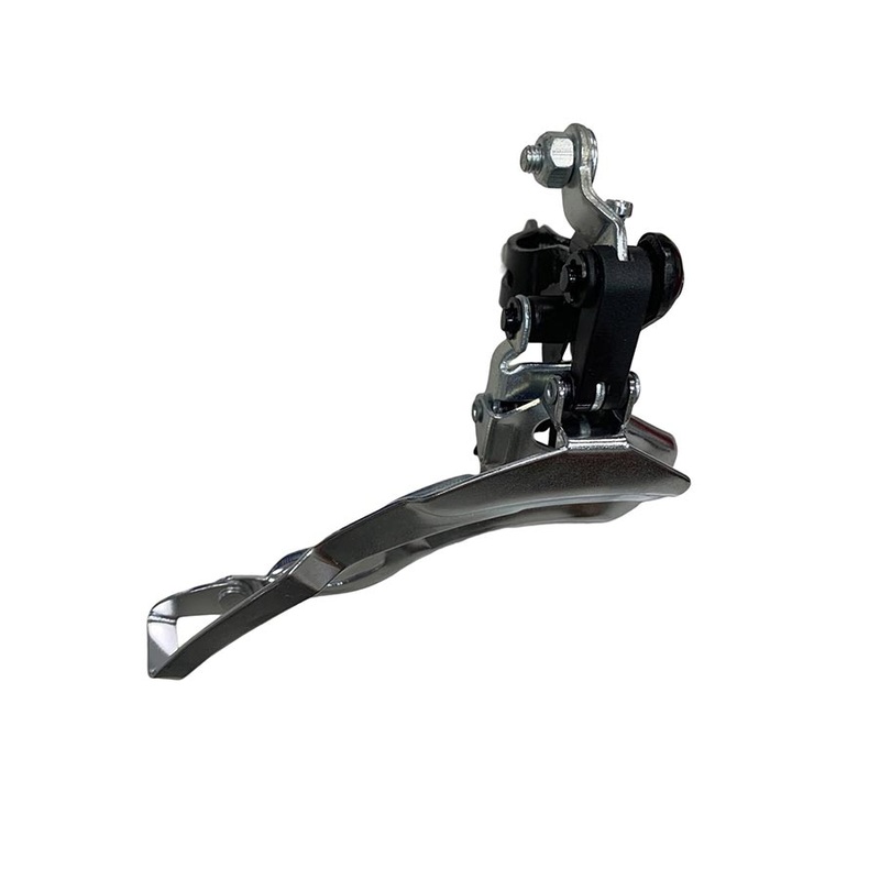 SunRace M2 Front Derailleur – 6/7-Speed Triple Bottom Pull 31.8/28.6mm Clamp Band