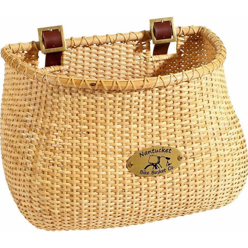 Nantucket Lightship Front Basket, Classic Shape Natural