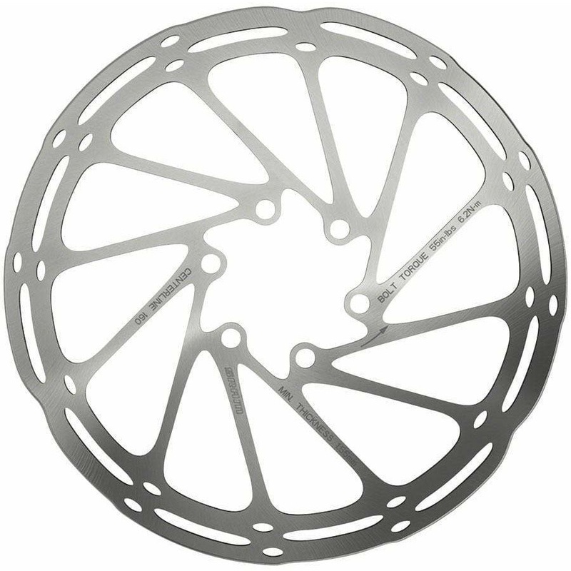 CenterLine 220mm 6-bolt Disc Rotor with Rounded Edge