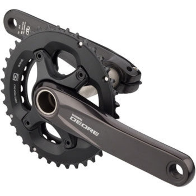 FC-M6000-2 Crankset – 170mm 10-Speed 38/28t 96/64 BCD Hollowtech II Spindle Interface BLK